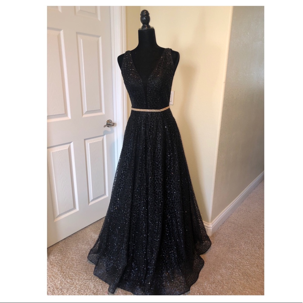 Black Sparkly Dress!